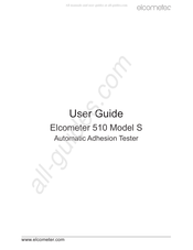 Elcometer 510 Manual Del Usuario