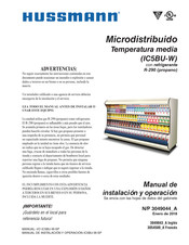 Hussmann Insight IC5BU-W Manual De Instalación Y Operación