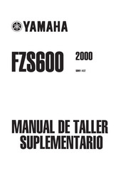 Yamaha FZS600 2000 Manual De Taller Suplementario