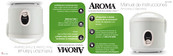 Aroma ARC-614BP Manual De Instrucciones