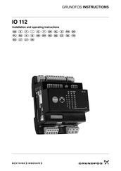 Grundfos IO 112 Instrucciones De Instalación Y Funcionamiento