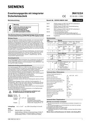 Siemens 3TK2823 Instrucciones De Servicio