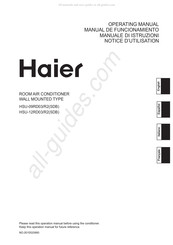 Haier HSU-09RD03/R2 SDB Manual De Funcionamiento