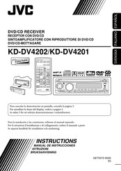 JVC KD-DV4202 Manual De Instrucciones