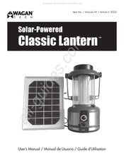 Wagan Tech Classic Lantern 8533 Manual Del Usuario