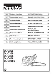 Makita DUC256C Manual De Instrucciones