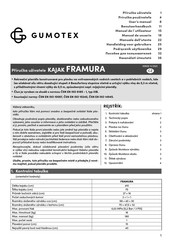 Gumotex FRAMURA 2021 Manual De Usuario