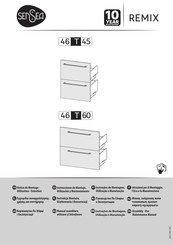 SENSEA REMIX 46 T 60 Instrucciones De Montaje, Utilización Y Mantenimiento