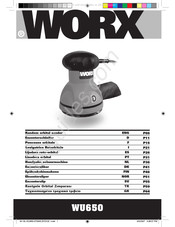 Worx WU650 Manual Del Usuario