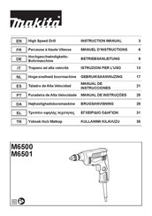 Makita M6501 Manual De Instrucciones