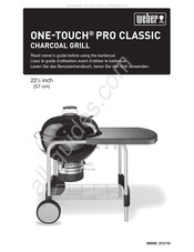 Weber ONE-TOUCH PRO CLASSIC Guia Del Usuario