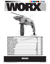 Worx WU303 Manual Del Usuario