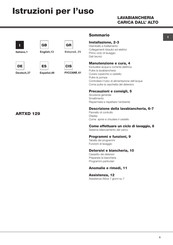Indesit ARTXD 129 Manual De Instrucciones
