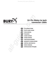 Bury technologies Molex Guía Rápida