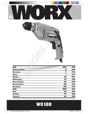 Worx WU 100 Manual Del Usuario
