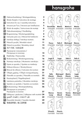 Hansgrohe Metropol Classic 31345 Serie Modo De Empleo/Instrucciones De Montaje