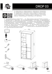 ML MEBLE DROP 03 Instrucciones De Montaje