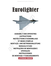 J-Power Eurofighter EF2000 Instrucciones De Montaje Y Funcionamento