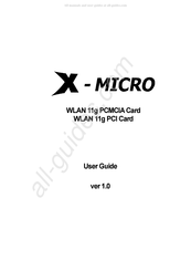 X-Micro XWL-11GPAR Guía De Instalación Rápida