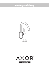 Hansgrohe Axor  Uno2 38830 Serie Instrucciones De Montaje