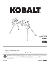 Kobalt KMS-S16 Manual Del Usuario