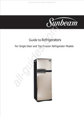 Sunbeam SNR13TFOAW Manual Del Usuario