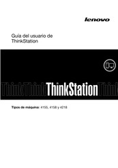 Lenovo ThinkStation 4218 Guia Del Usuario