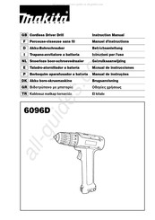 Makita 6096D Manual De Instrucciones