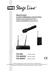 Stage Light TXS-880HT Manual De Instrucciones