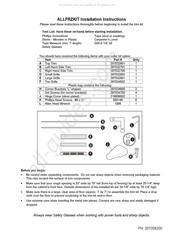 Frigidaire ALLFRZKIT Instrucciones De Instalación