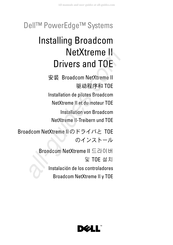 Dell PowerEdge NetXtreme II Instalación