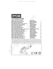 Ryobi EAG750RS Manual De Utilización