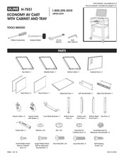 Uline H-7551 Instrucciones De Montaje