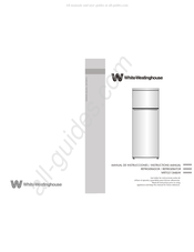 White-Westinghouse WRTG213MBJW Manual De Instrucciones