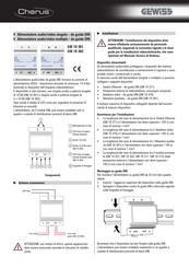 Gewiss Chorus GW 18 362 Guia De Inicio Rapido