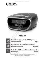 Coby CDRA147 Manual De Instrucciones