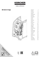 Kärcher HD 10/21-4 Cage Manual Del Usuario