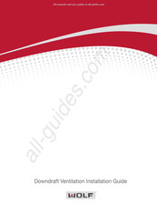 Wolf DD30 Manual Del Usuario
