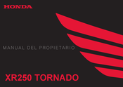 Honda XR250 TORNADO 2017 Manual Del Propietário