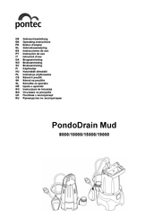 Pontec PondoDrain Mud 19000 Instrucciones De Uso