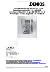 Denios GS 155-B Manual Del Usuario