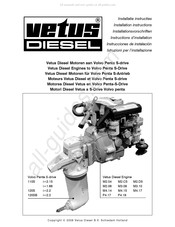 Vetus DIESEL M4.15 Instrucciones De Instalación