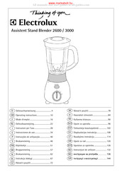 Electrolux 2600 Instrucciones De Uso