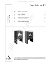 Jotul Scan Andersen 4-5 Instrucciones Para Instalación