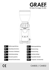 Graef CM800 Manual De Instrucciones