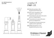Endress+Hauser cerabar T PMP 135 Manual Del Usuario