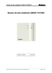 Theben AMUN 716 KNX Manual Del Usuario