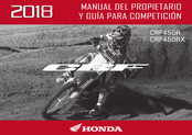 Honda CRF450R 2018 Manual Del Propietário