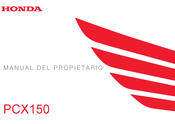 Honda PCX150 2017 Manual Del Propietário