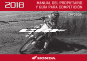 Honda CRF250R 2018 Manual Del Propietário